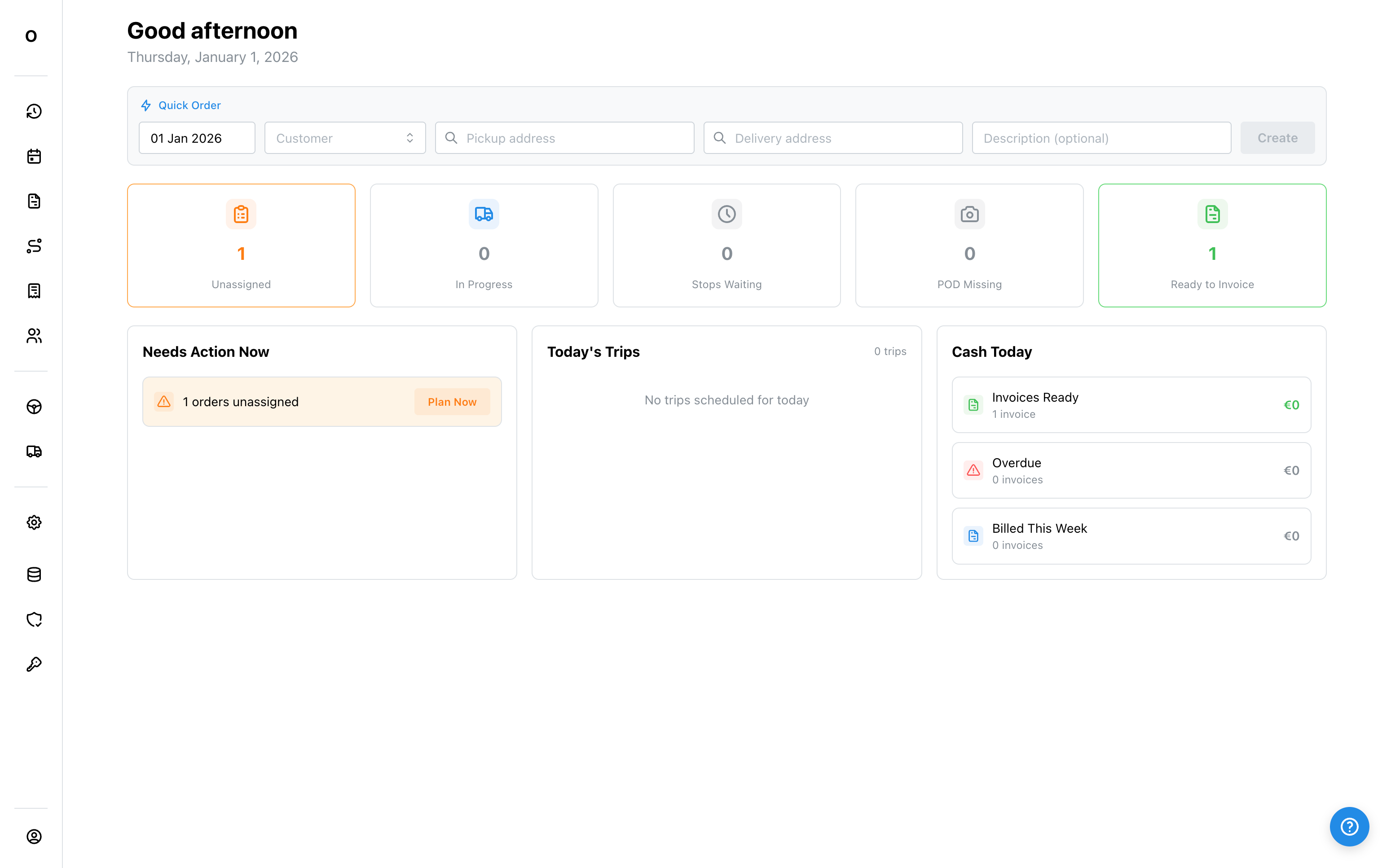Von Auftrag bis Rechnung. Ohne administrativen Aufwand.