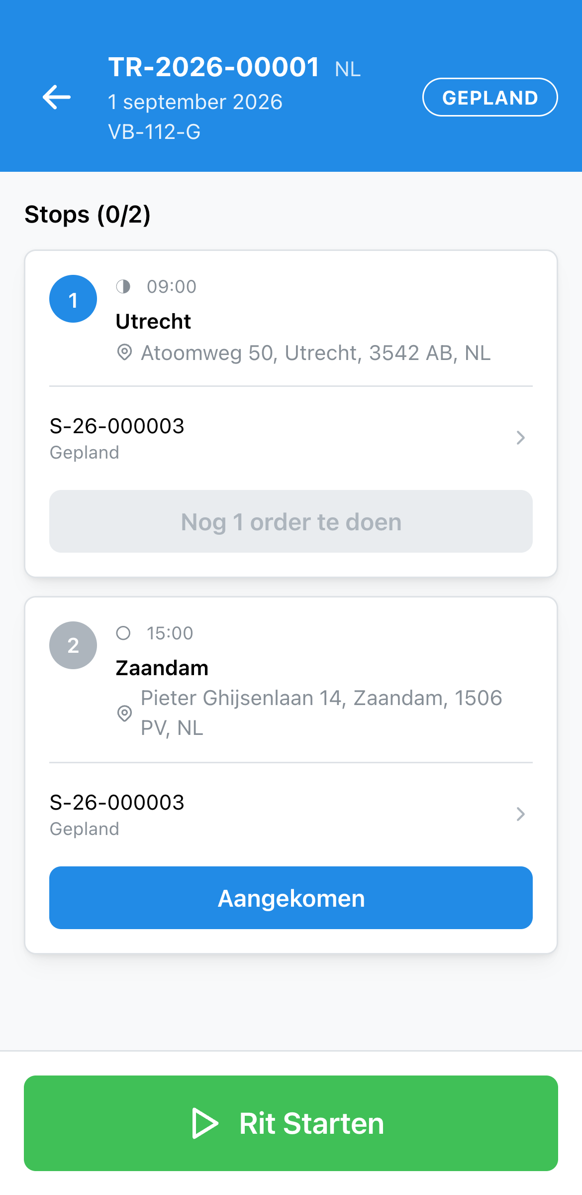 De chauffeursapp, en het bewijs dat terugkomt